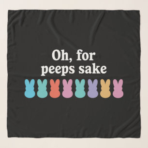 Happy Easter Bunny Christian Religious Carnival Scarf