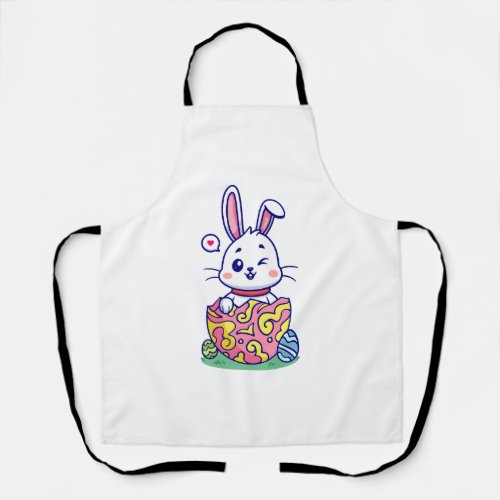 Happy Easter  Bunny collection 2 Apron