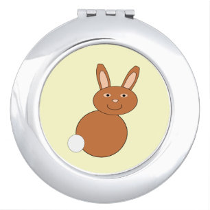 Happy Easter Bunny Compact Mirror