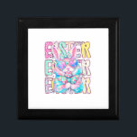 Happy Easter Bunny Coquette Bow Preppy Easter Day  Gift Box<br><div class="desc">Happy Easter Bunny Coquette Bow Preppy Easter Day Women Kids T-Shirt</div>