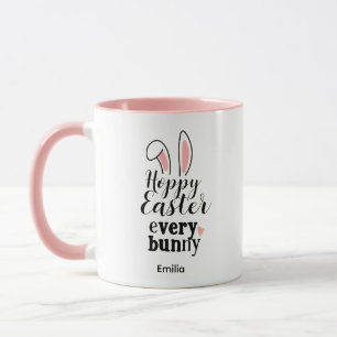 Happy Easter Bunny Custom Gift Mug