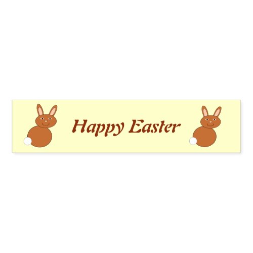 Happy Easter Bunny Custom Napkin Band