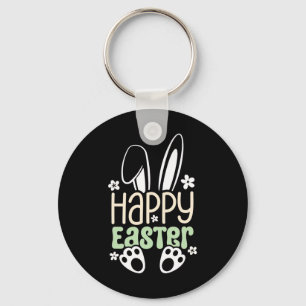 Happy Easter Bunny - Cute Easter Design For Boys G Keychain