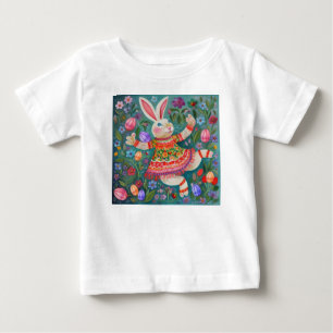 Happy Easter Bunny Dance Baby T-Shirt