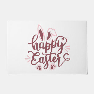 Happy Easter Bunny  Doormat