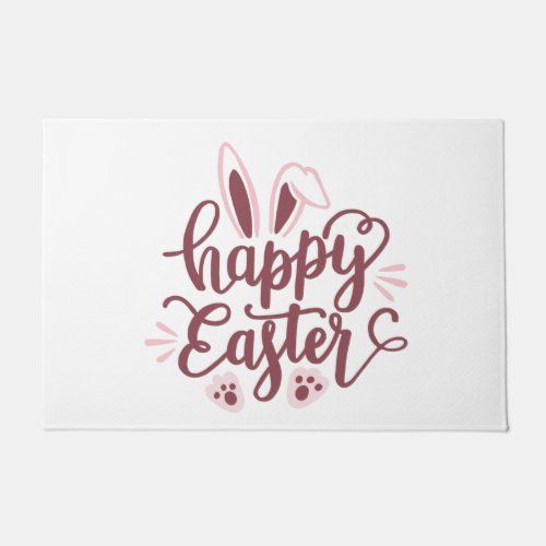 Happy Easter Bunny  Doormat