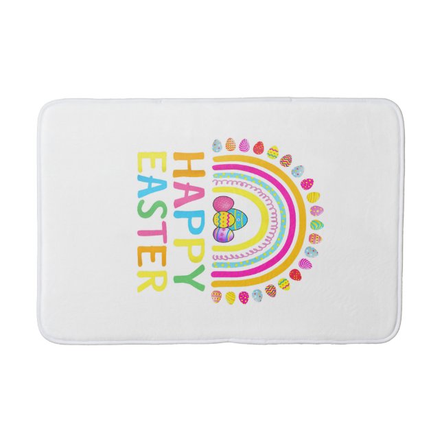 Happy Easter Bunny Easter Egg Hunt Easter Women Gi Bath Mat (Front)