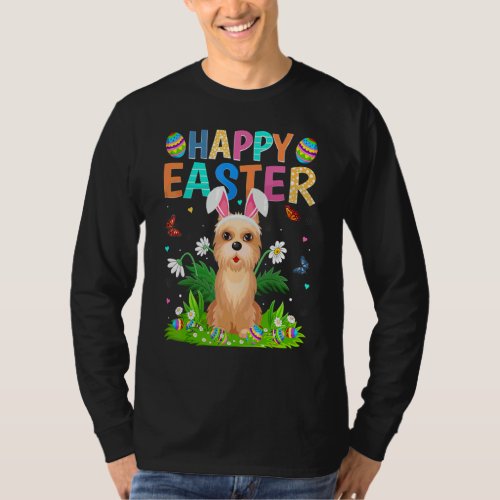 Happy Easter Bunny Egg  Cairn Terrier Dog Easter S T_Shirt