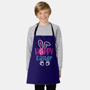 Happy Easter Bunny Egg Cute Spring Design Apron