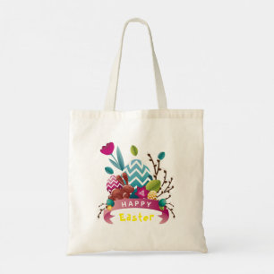 Happy Easter bunny, egg design Tote Bag