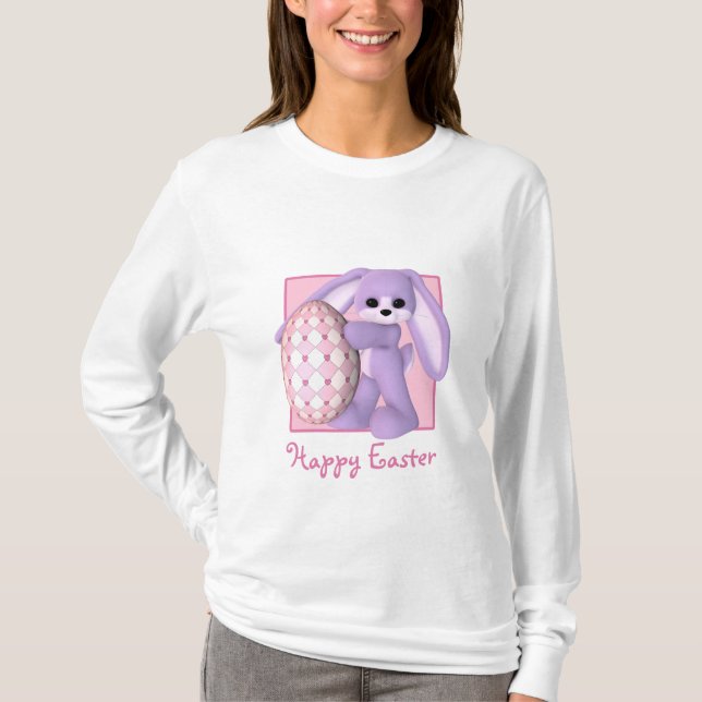 Happy Easter Bunny Egg Sweatshirt Hoody (Front)