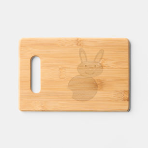 Happy Easter Bunny Engraved Cutting Board
