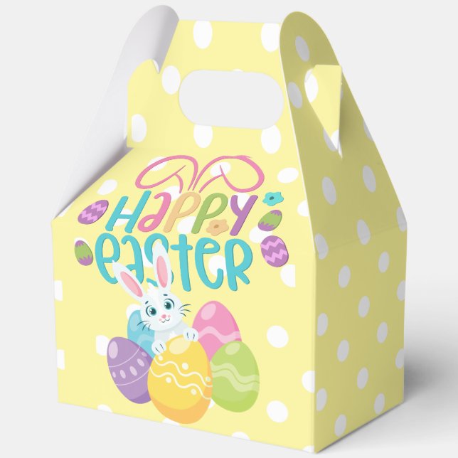 Happy Easter Bunny  Favor Boxes (Front)