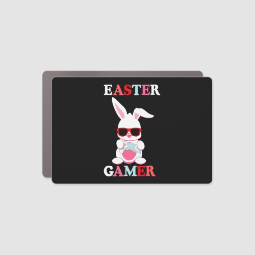 Happy Easter Bunny Funny Gamer Video Game Boys Gir Car Magnet