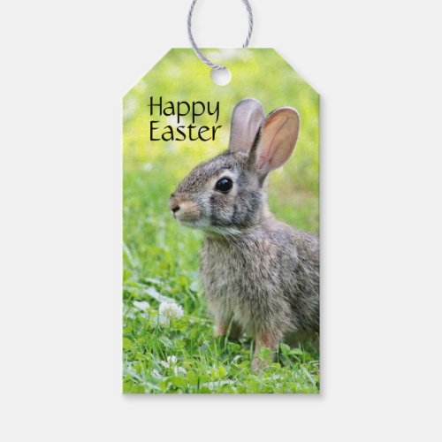 Happy Easter Bunny Gift Tag