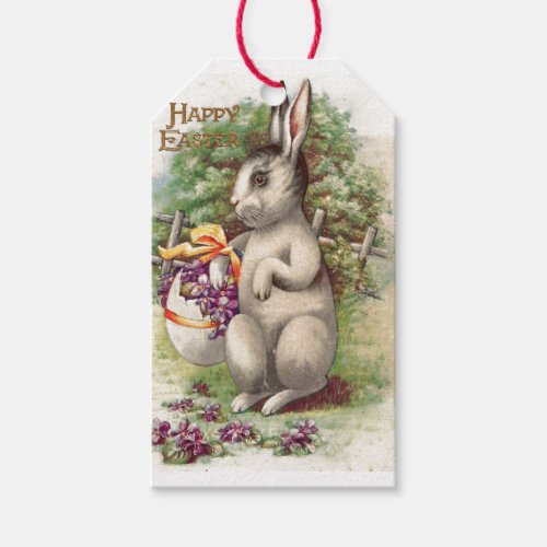 Happy Easter Bunny Gift Tags