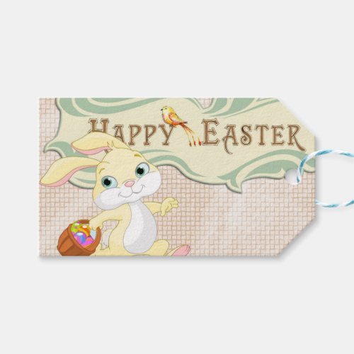 Happy Easter Bunny Gift Tags