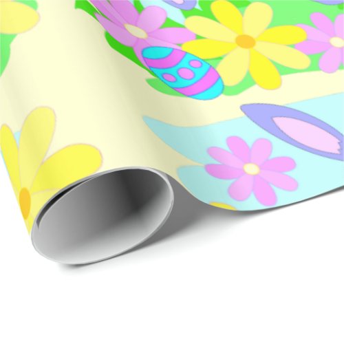 Happy Easter Bunny Gift Wrap