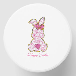 Happy Easter Bunny Girls Easter Women Pink Floral Mini Candle Favors