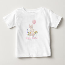 Happy Easter Bunny Girls T-Shirt