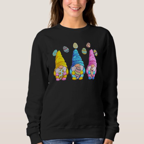 Happy Easter Bunny Gnome Easter Eggs 4 Sweatshirt