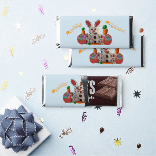 Happy Easter Bunny Hershey Bar Favors