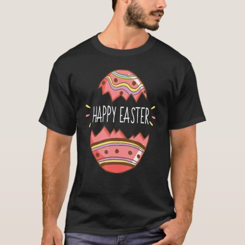 Happy Easter Bunny Hippie Eggs Hunt Pastel Spring  T_Shirt