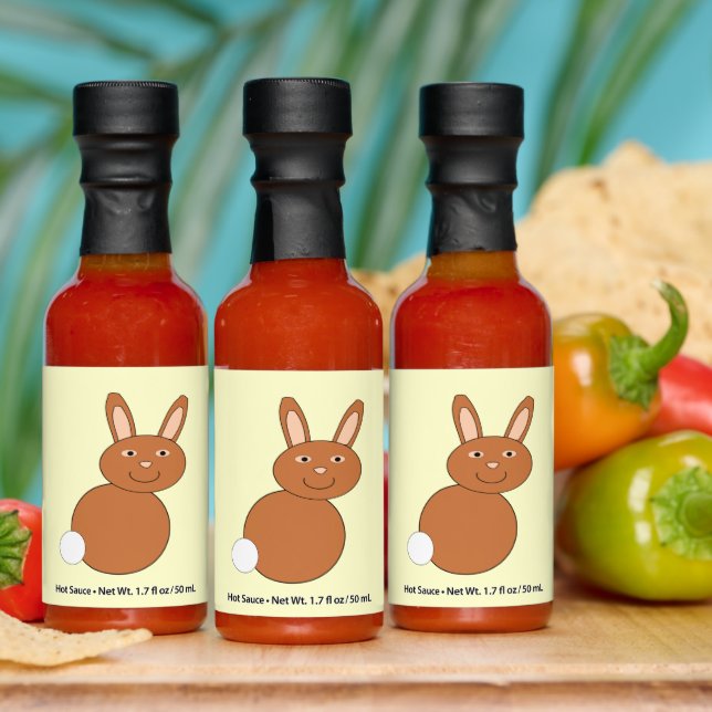 Happy Easter Bunny Hot Sauces (Multi)