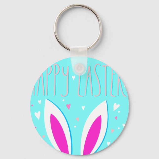 happy easter bunny keychain (Front)