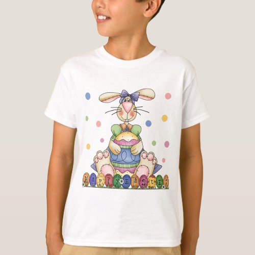 Happy Easter Bunny Kids T_Shirt