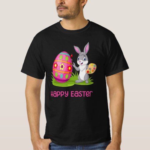 Happy Easter Bunny _ Love Coloring_ T_Shirt