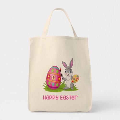 Happy Easter Bunny _ Love Coloring_ Tote Bag