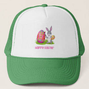 Happy Easter Bunny - Love Coloring- Trucker Hat