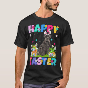 Happy Easter Bunny Miniature Schnauzer T-Shirt