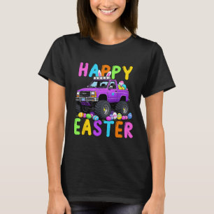Happy Easter Bunny Monter Truck Funny Madness  T-Shirt