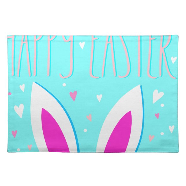 happy easter bunny placemat (Front)