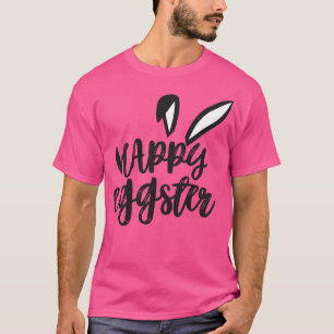 Happy Easter Bunny Rabbit Ears Funny Easter Day Wo T-Shirt
