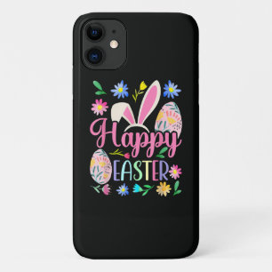 Happy Easter Bunny Rabbit Face Funny iPhone 11 Case