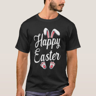 Happy Easter Bunny Rabbit Face T-Shirt