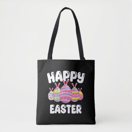 Happy Easter Bunny Rabbit Funny Easter Egg For  Tote Bag