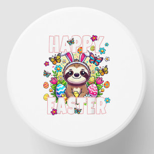 Happy Easter Bunny Sloth Easter Bunny Kids Adult F Mini Candle Favors