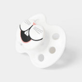 Happy Easter Bunny smile and nose baby pacifier (Front Right)