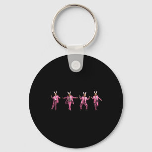Happy Easter Bunny Spring Hunt Eggs Rabbit Funny T Keychain
