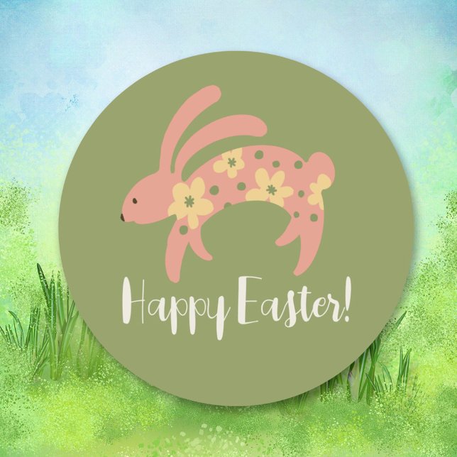 Happy Easter Bunny Sticker (Creator Uploaded)