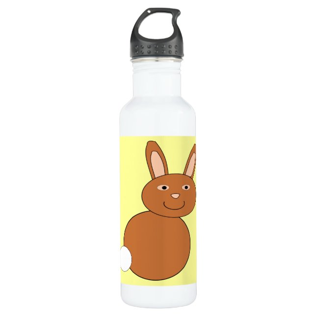 Happy Easter Bunny Water Bottle (Front)