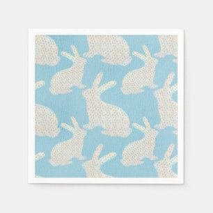 Happy Easter - Bunny's pattern Napkins