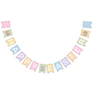 Happy Easter bunting banner