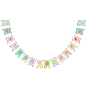 Happy Easter bunting banner