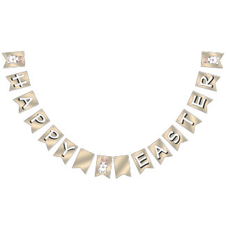 Happy Easter Bunting Banner Easter Bunny Decoratio