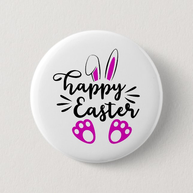 Happy easter            button (Front)